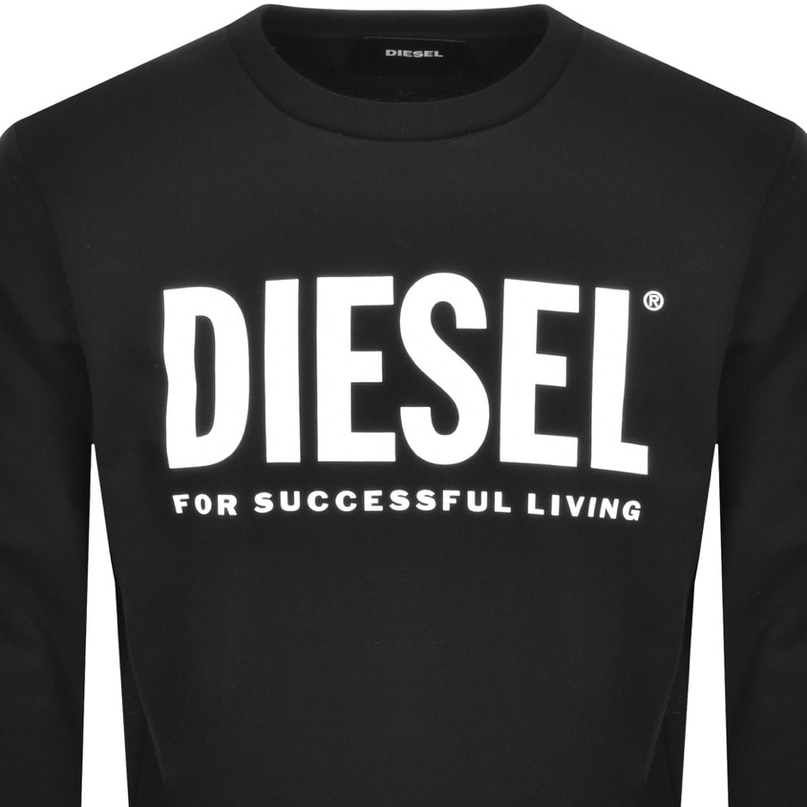 Alternative Image for ProductDiesel Division Sweatshirt Black2